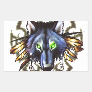 Wolf Tattoo Stickers - 18 Results | Zazzle