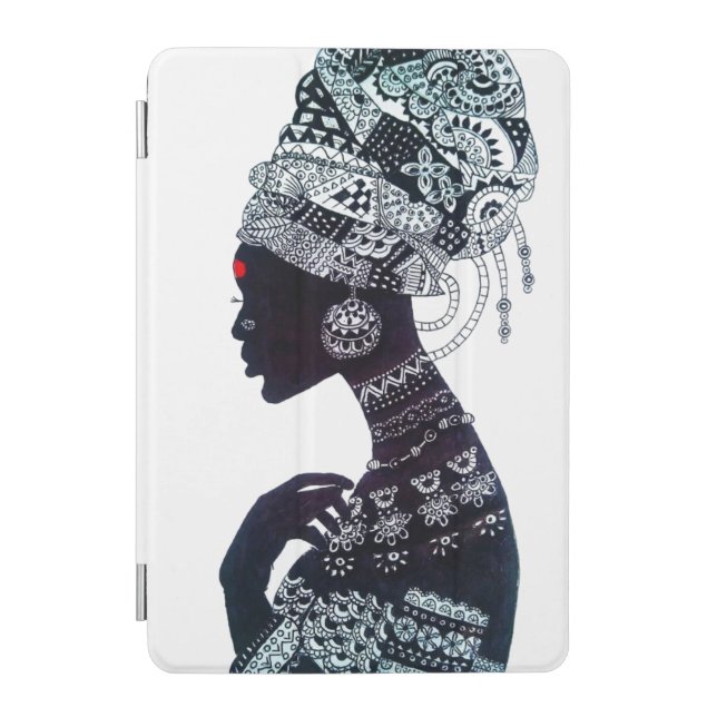 Tribal Women Design iPad Mini Cover (Front)