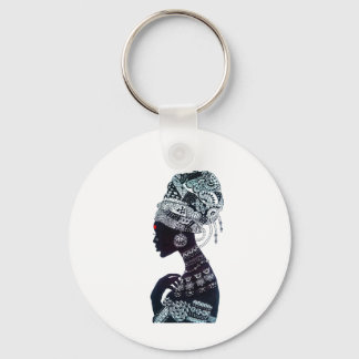 Tribal Women Keychain