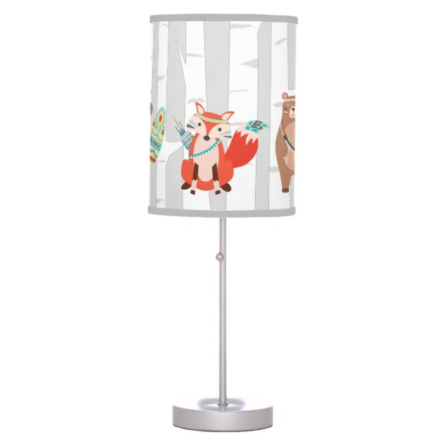 woodland lamp for nursery