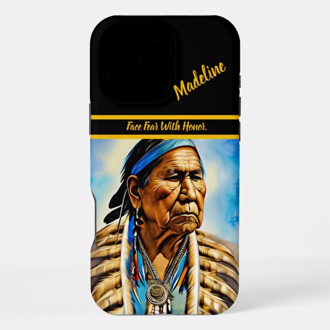 Tribal Writing : Artistic Patterns Iphone Case (Back)