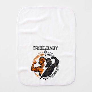 TRIBE BABY BURP CLOTH