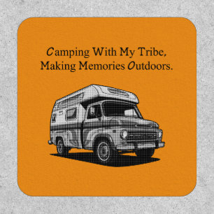 Tribe Camping Memories Outdoor Family Adventure Patch