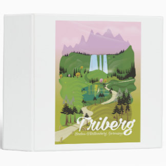Triberg ,Baden-Württemberg, Germany 3 Ring Binder