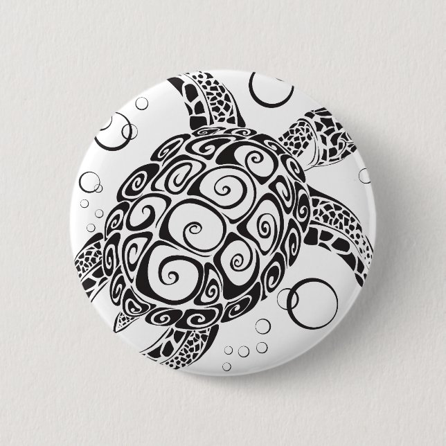 Trible Tattoo Pinback Button (Front)