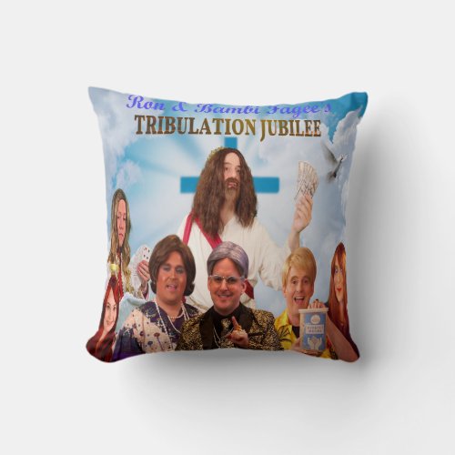 Tribulation Jubilee 16x16 Throw Pillow