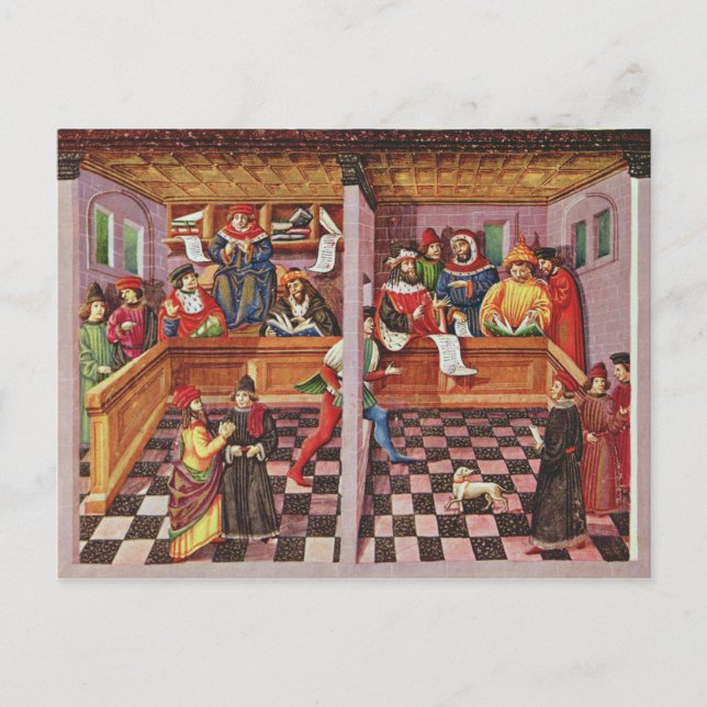 Tribunal of the Scientists Postcard (Front)