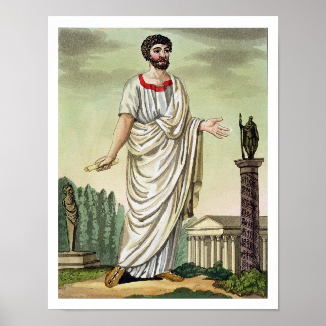 Tribune of the People, No. 37 from 'Antique Rome', Poster (Front)