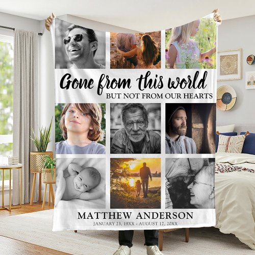 Tribute Family Photo Collage Memorial Keepsake