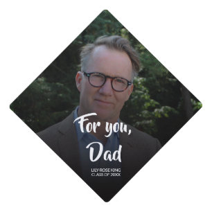 Tribute Keepsake Photo Graduation Cap Topper