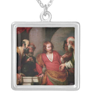 Tribute Money, c.1631 Silver Plated Necklace