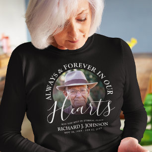 Tribute Photo Memorial 'Forever in our Hearts'  Sweatshirt