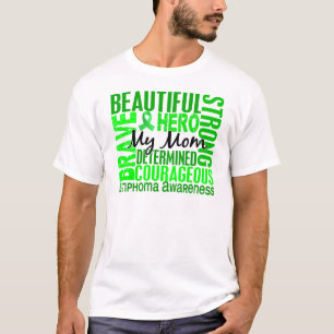 Tribute Square Mom Lymphoma T-Shirt