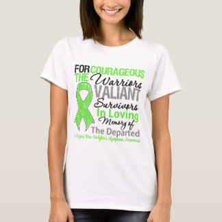 Tribute Support Non-Hodgkins Lymphoma Awareness T-Shirt