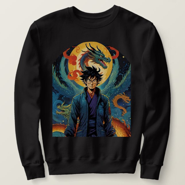 Tribute to Akira Toriyama Sweatshirt (Design Front)