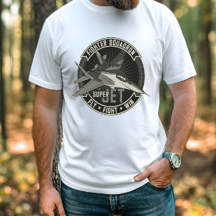 Tribute to Aviation Heros:Fighter Squadron T-Shirt