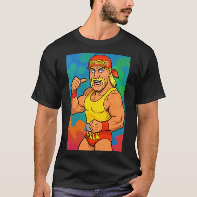 Tribute to Hulk Hogan T-Shirt (Front)