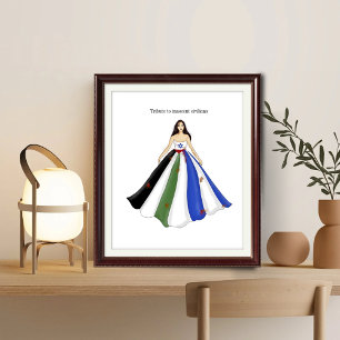 Tribute to innocents, palestine, israel, poster