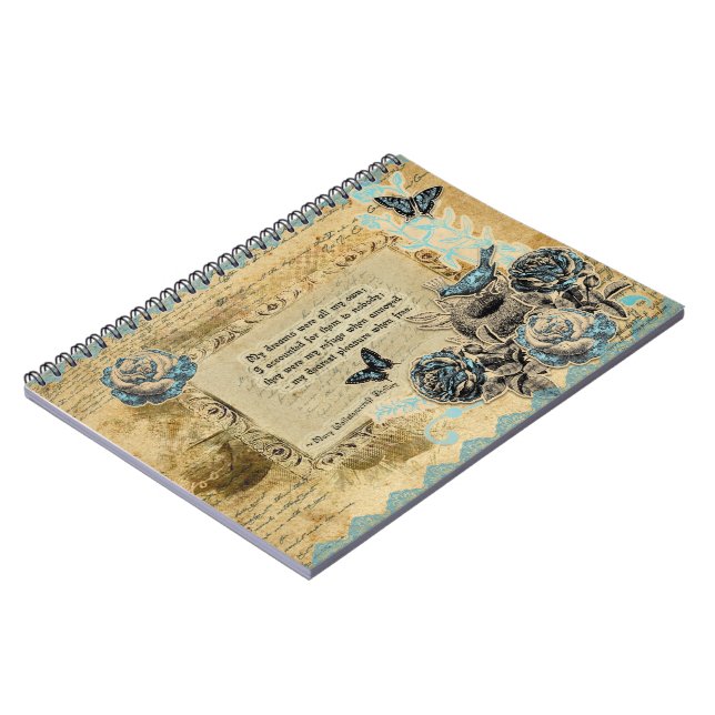 Tribute to Shelley Notebook (Left Side)