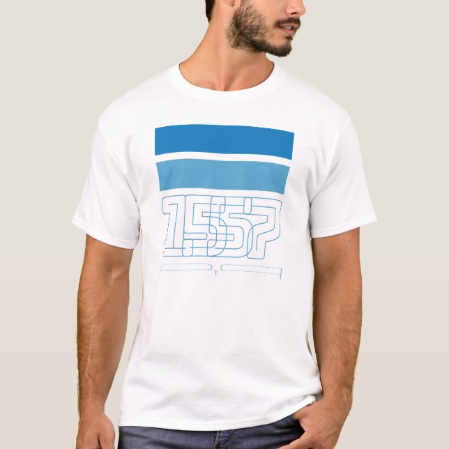 Tribute to symbol Equal = Mathematical Line T-Shirt (Front)