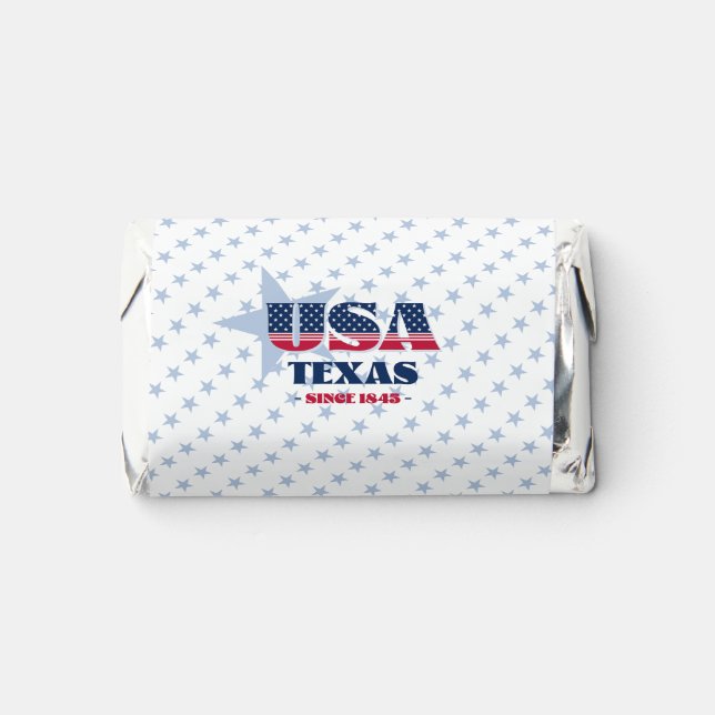Tribute to Texas's Statehood 1845 Hershey's Miniatures (Front)