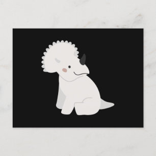 Triceratops, Cute Dinosaur Baby Postcard