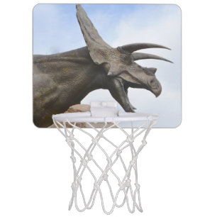 Triceratops Dinosaur Mini Basketball Hoop