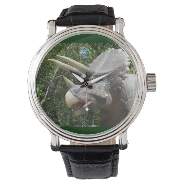 Triceratops Dinosaur Watch (Front)