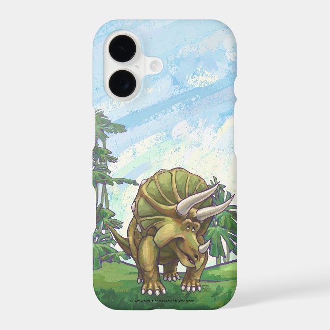 Triceratops Electronics Iphone Case (Back)