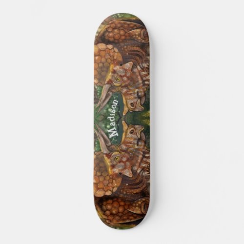 Triceratops Forest Skateboard