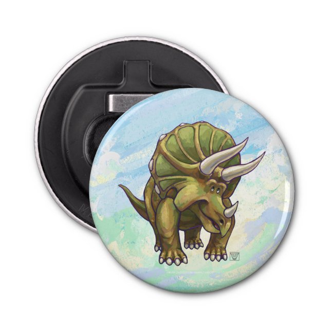 Triceratops Gifts & Accessories Bottle Opener (Front)