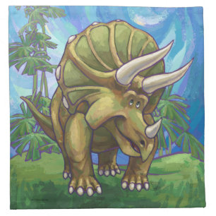 Triceratops Gifts & Accessories Cloth Napkin