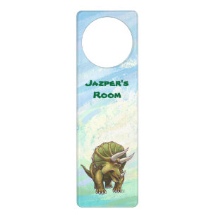 Triceratops Gifts & Accessories Door Hanger