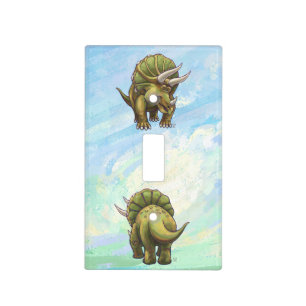 Triceratops Gifts & Accessories Light Switch Cover