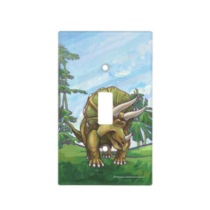 Triceratops Gifts & Accessories Light Switch Cover