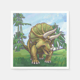 Triceratops Gifts & Accessories Paper Napkins