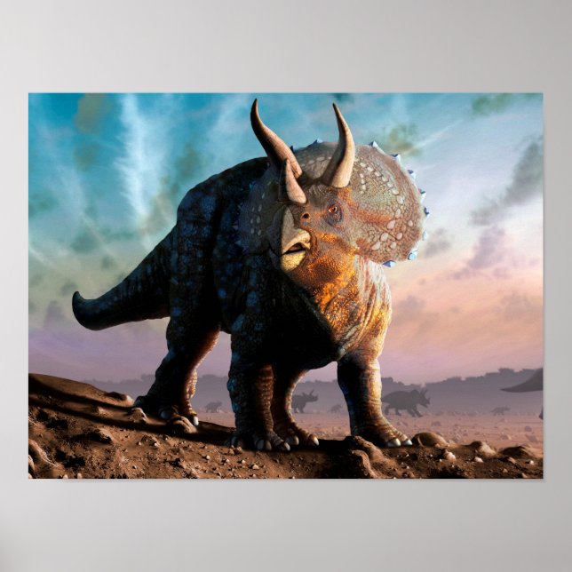 Triceratops Horridus Poster (Front)