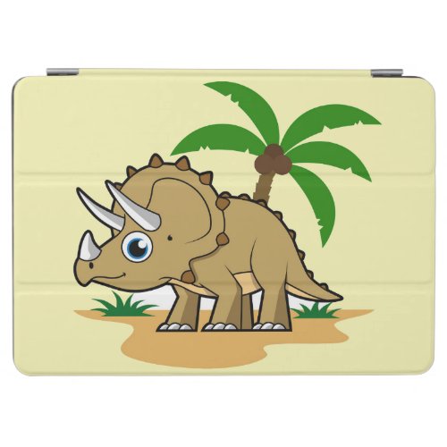 Triceratops In A Tropical Climate iPad Air Cover