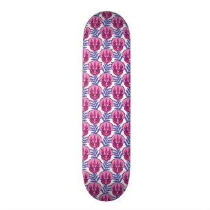 Triceratops Pretty Pink Dinosaur Skateboard