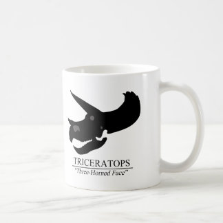 Triceratops Skull Coffee Mug