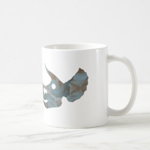 Triceratops Skull Coffee Mug