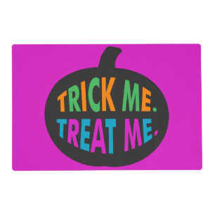 Trick Me Treat Me, Halloween Multi-Color Placemat