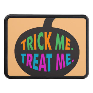 Trick Me Treat Me Multi-Color Hitch Cover