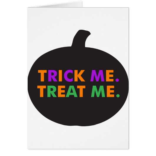 Trick Me Treat Me, Multi-Colors (Front)