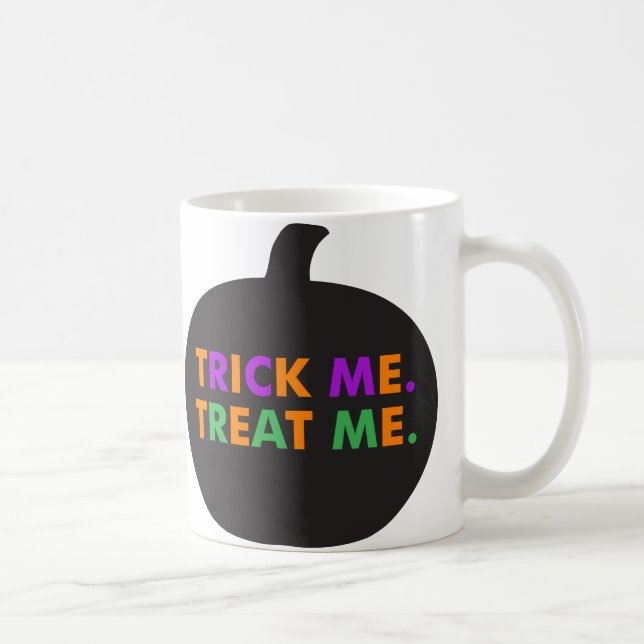 Trick Me Treat Me Multi-Colors Coffee Mug (Right)