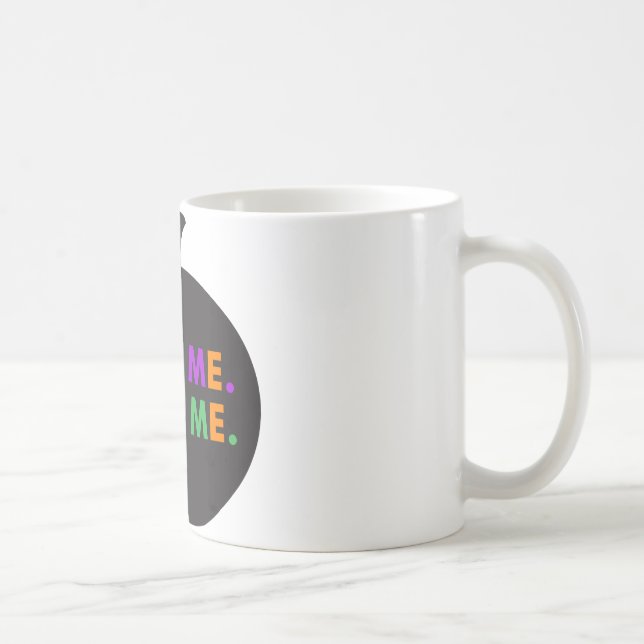 Trick Me Treat Me, Multi-Colors Coffee Mug (Right)