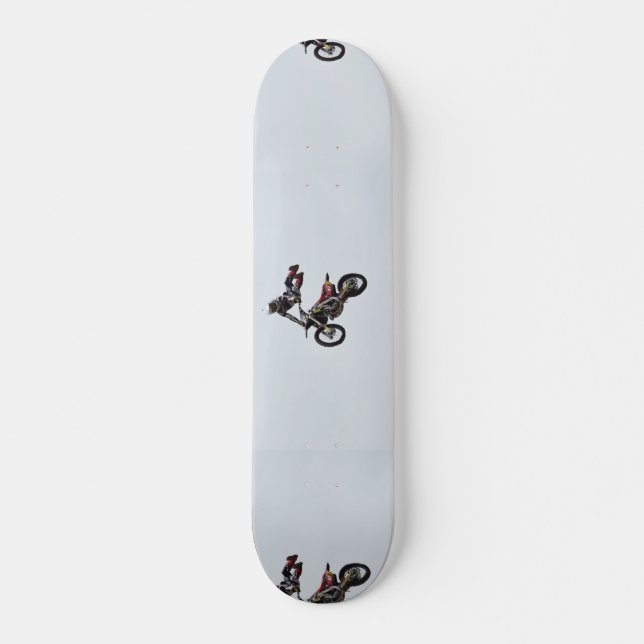 Trick Motocross Skateboard Deck (Front)