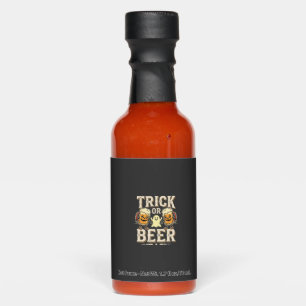 Trick or Beer Halloween Beer Design_1 Hot Sauces