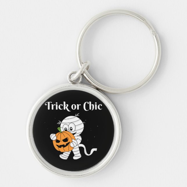 Trick Or Chic Keychain (Front)