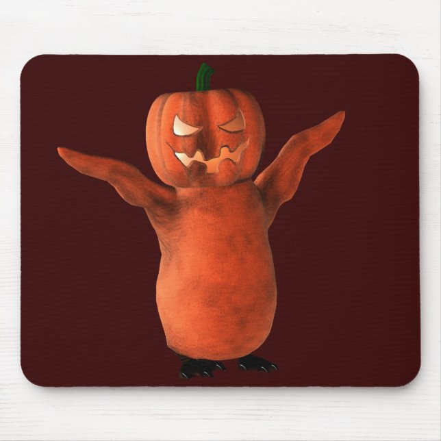 Trick Or Fish! Mouse Pad (Front)